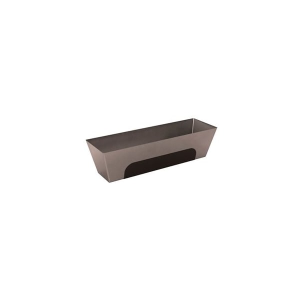 Bon 15-447 Mud Pan, Stainless Steel 12", Non Slip Grip